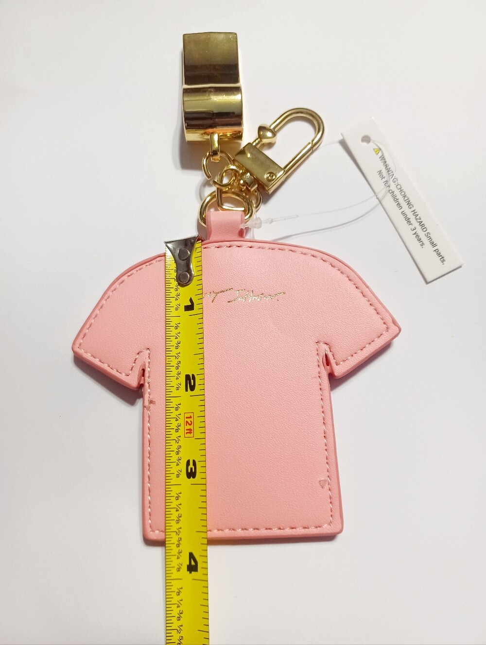 Betsey Johnson Football Jersey & Whistle Key Holder/Bag Charm NWOT - Picture 4 of 7